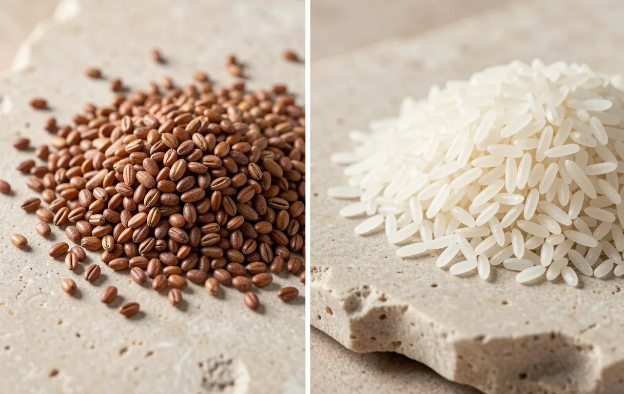 Grain comparison